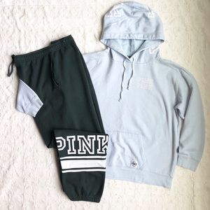 PINK VS Pullover Hoodie/Jogger Pants 2pc